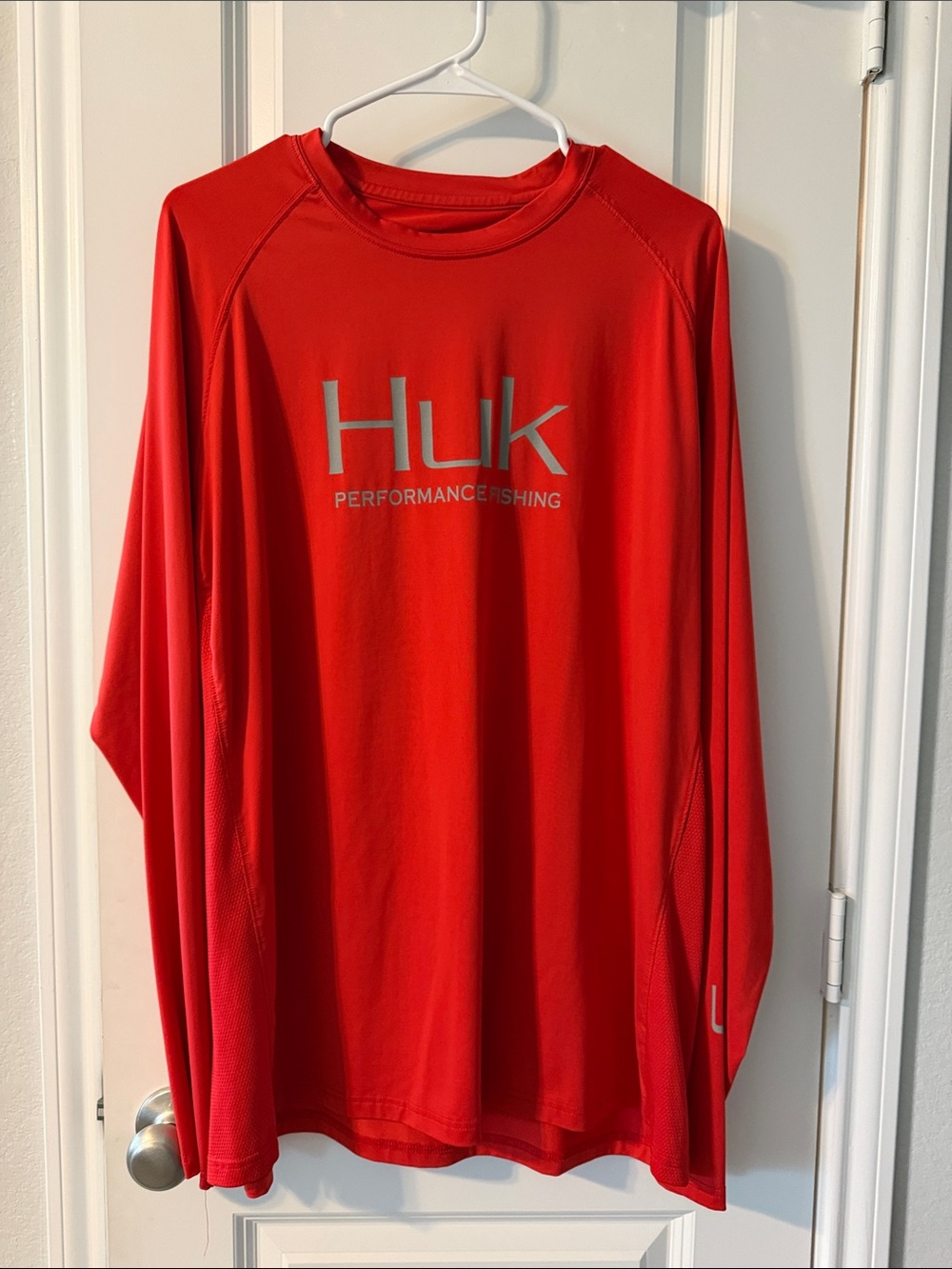 Huk Red Performance Long-Sleeve Fishing Shirt